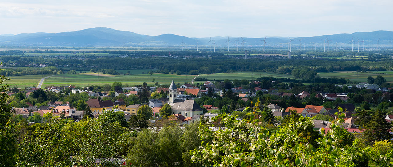 Hornstein - Panoramablick von oben